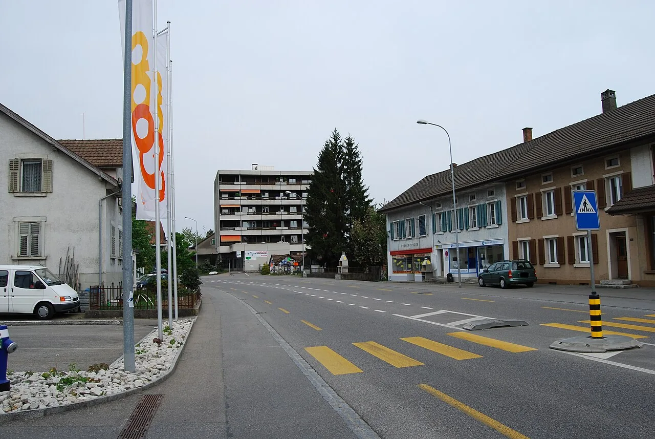 Ortsansicht von Wangen bei Olten im Kanton Solothurn